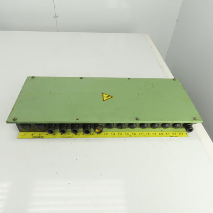 Okuma LU15 CNC Lathe Machine Electrical Junction Box 24-1/2" x 8-1/2" x 3"