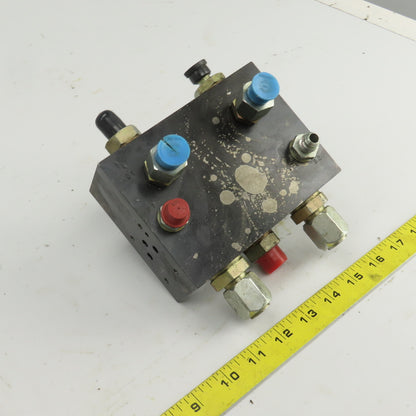 10 Port Hydraulic Manifold Block