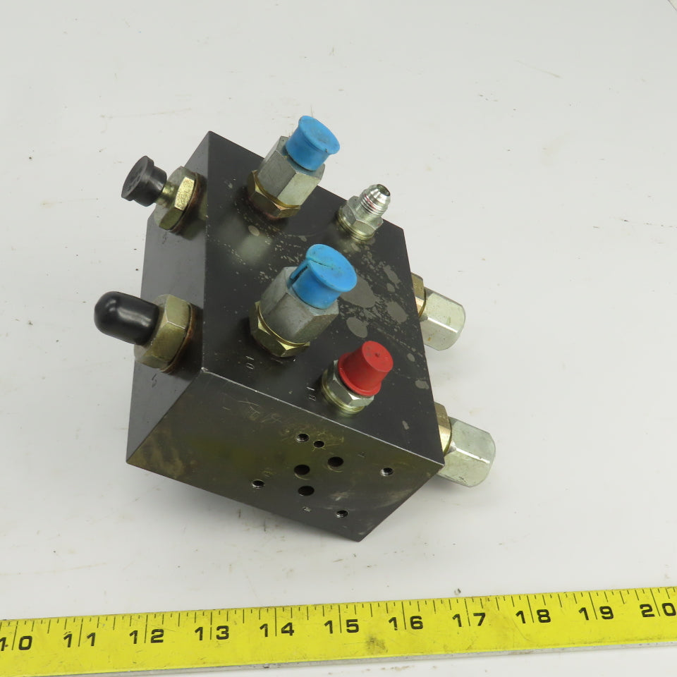 10 Port Hydraulic Manifold Block