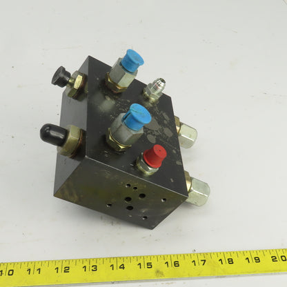 10 Port Hydraulic Manifold Block