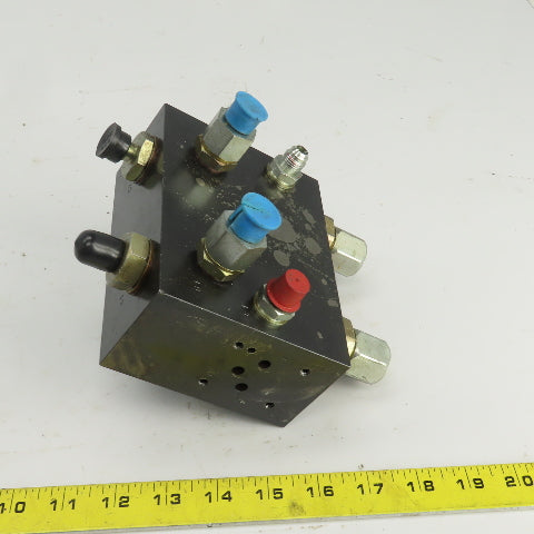 10 Port Hydraulic Manifold Block
