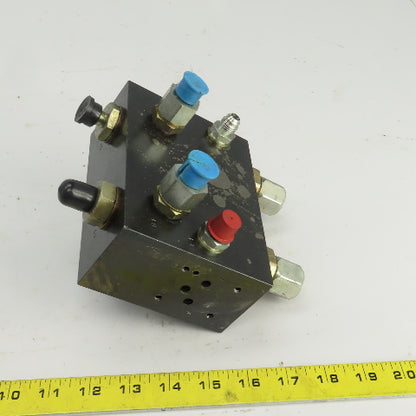 10 Port Hydraulic Manifold Block