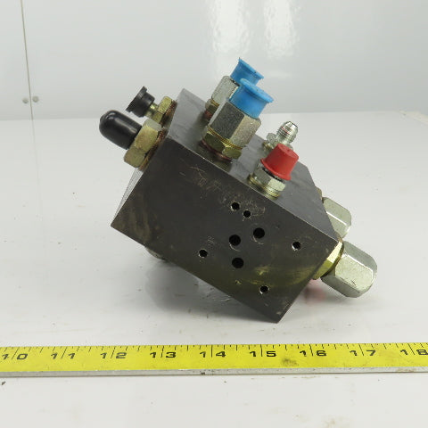 10 Port Hydraulic Manifold Block
