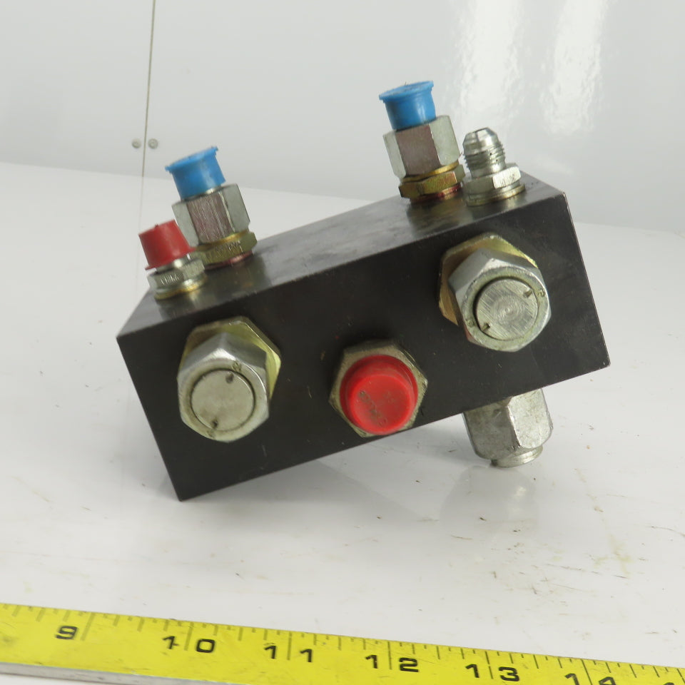 10 Port Hydraulic Manifold Block