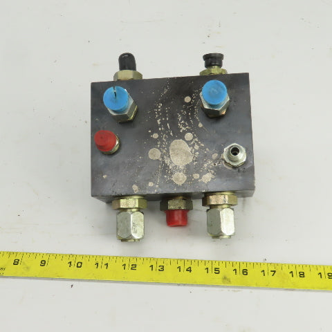 10 Port Hydraulic Manifold Block