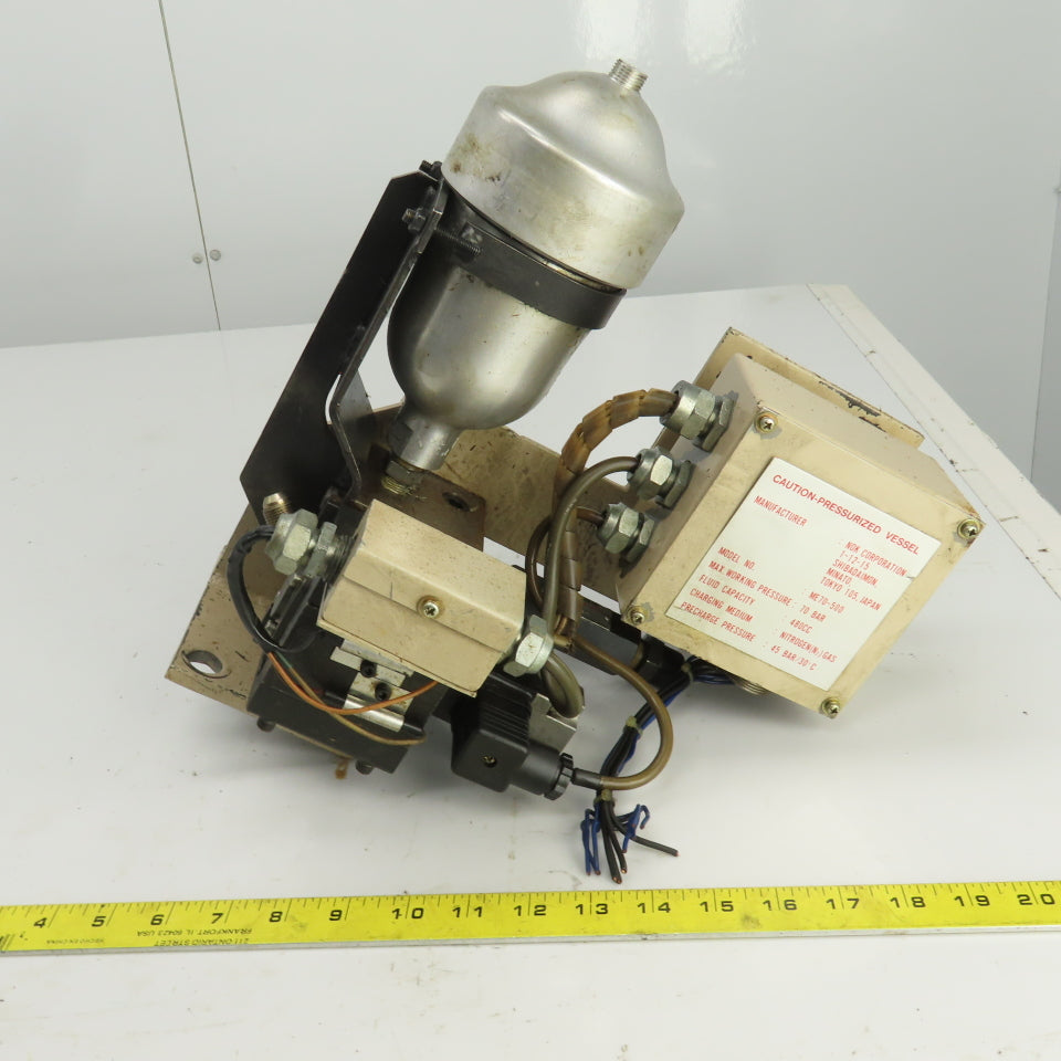 NOK ME70-500 Hydraulic Accumulator Assembly 70 Bar 480cc