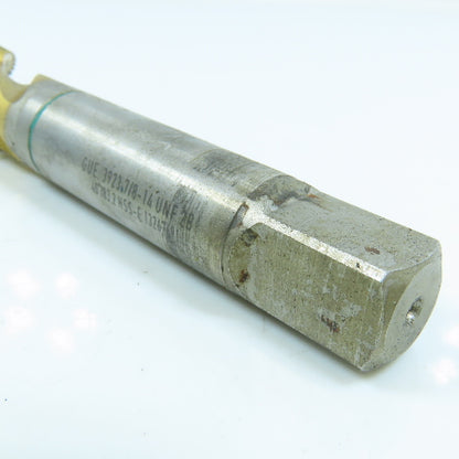 Guhring 7/8"-14 UNF Bottoming Tap Spiral 4 Flute TiN Coated HSS-E 4-11/16" OAL