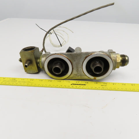 Ingersoll Rand Solenoid Operated Dual Hydraulic Spin On Filter Head
