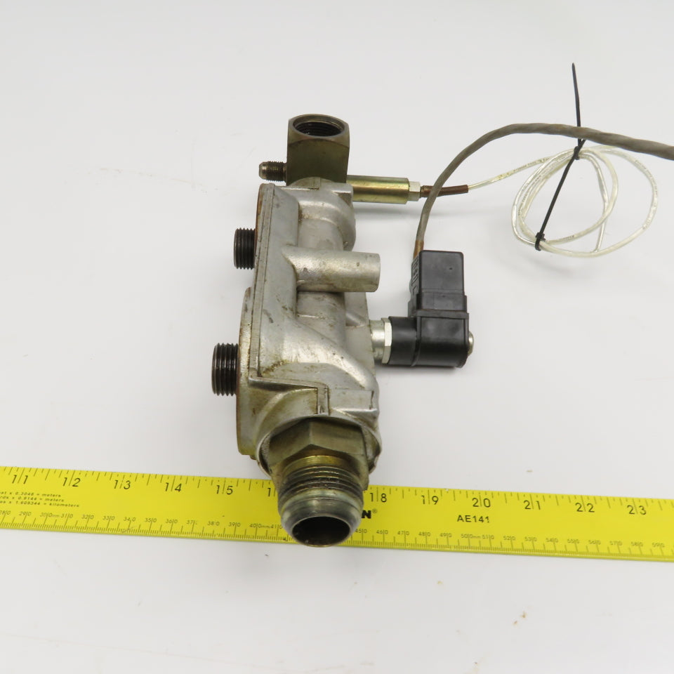 Ingersoll Rand Solenoid Operated Dual Hydraulic Spin On Filter Head