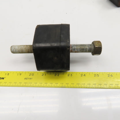 Lord J-22000 3-1/4" Hexagonal Rubber Stud Mount Vibration Isolator 5/8-11 Lot/3