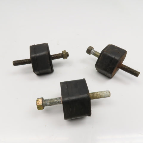 Lord J-22000 3-1/4" Hexagonal Rubber Stud Mount Vibration Isolator 5/8-11 Lot/3