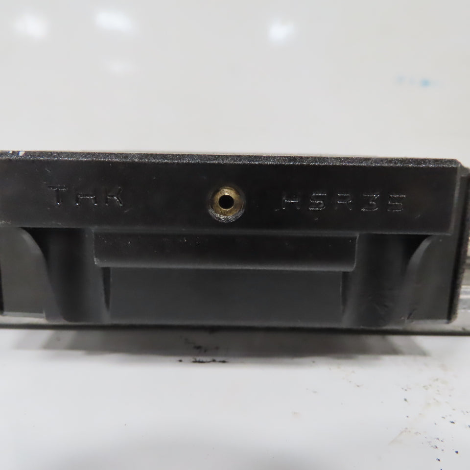 THK HSR35 92-3/8" Long Linear Rail W/2 Bearing Blocks