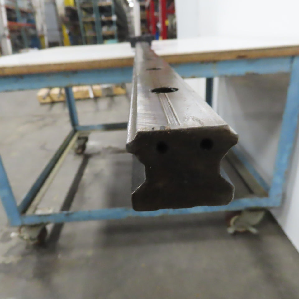 THK HSR35 92-3/8" Long Linear Rail W/2 Bearing Blocks