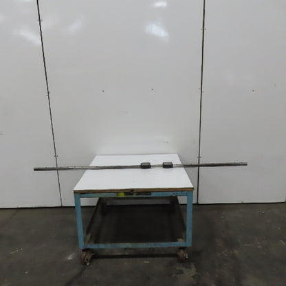 THK HSR35 92-3/8" Long Linear Rail W/2 Bearing Blocks