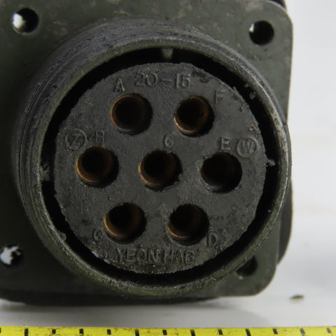 Yeonhab 20-15 MS25043-20 7 Pin Hole Female Connecter