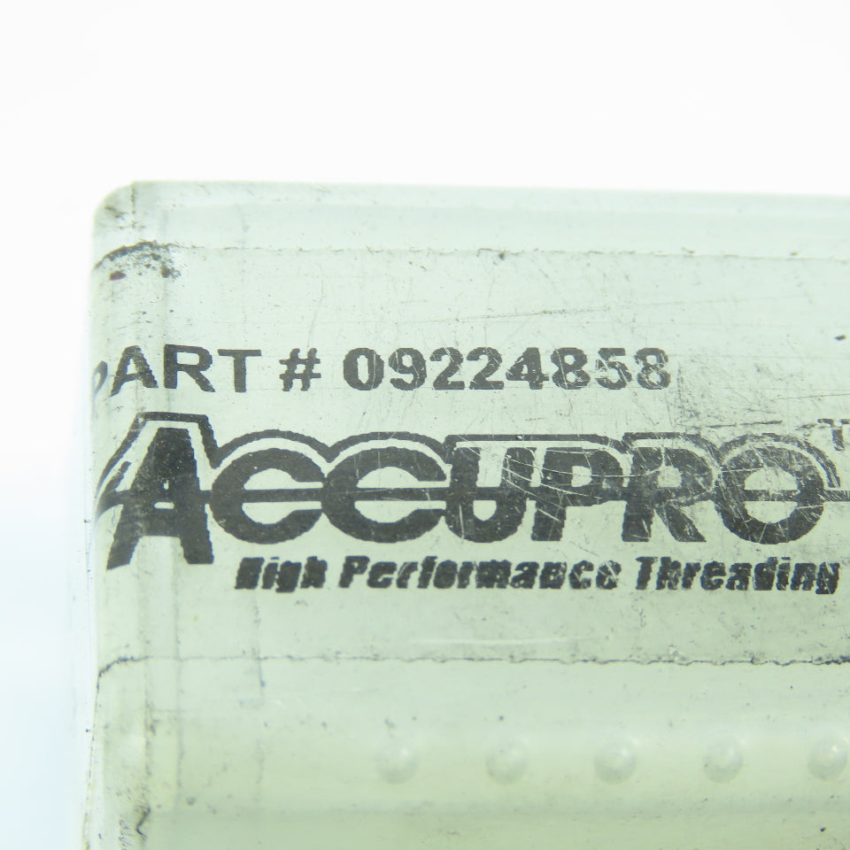 Accupro 09224858 3/4"-10 UNF Plug Tap Straight 4 Flute Blue Band Stainless Steel