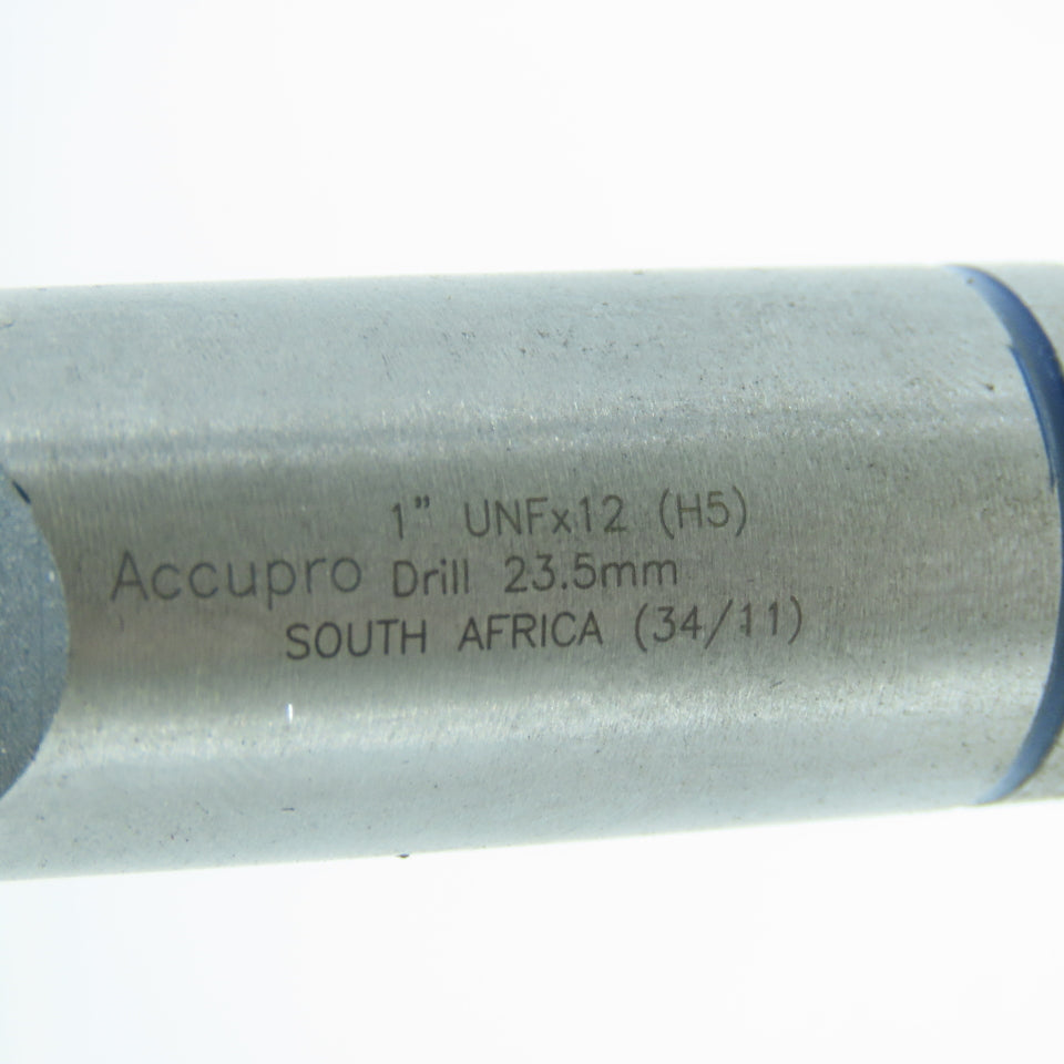 Accupro 09224858 3/4"-10 UNF Plug Tap Straight 4 Flute Blue Band Stainless Steel