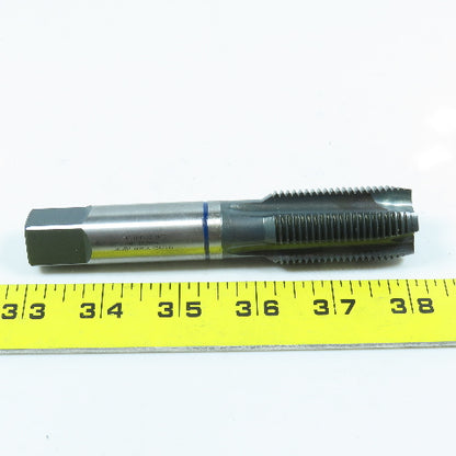 Accupro 09224858 3/4"-10 UNF Plug Tap Straight 4 Flute Blue Band Stainless Steel