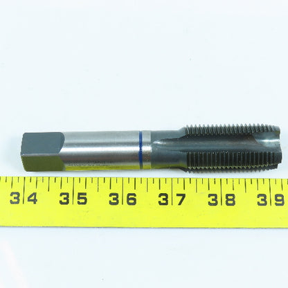 Accupro 09224858 3/4"-10 UNF Plug Tap Straight 4 Flute Blue Band Stainless Steel