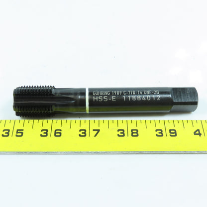 Guhring 7/8"-14 UNF Bottoming Tap Straight 5 Flute HSS-E