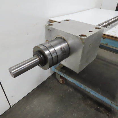 Cincinnati 40mm  Laser Cutter Ball Screw Assembly From a Model 2000C 85" OAL