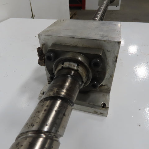 Cincinnati 40mm  Laser Cutter Ball Screw Assembly From a Model 2000C 85" OAL