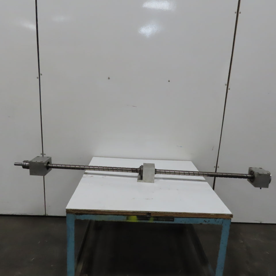 Cincinnati 40mm  Laser Cutter Ball Screw Assembly From a Model 2000C 85" OAL