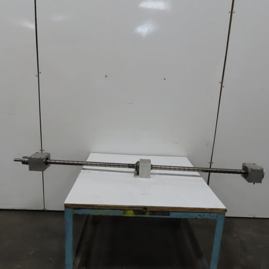 Cincinnati 40mm  Laser Cutter Ball Screw Assembly From a Model 2000C 85" OAL