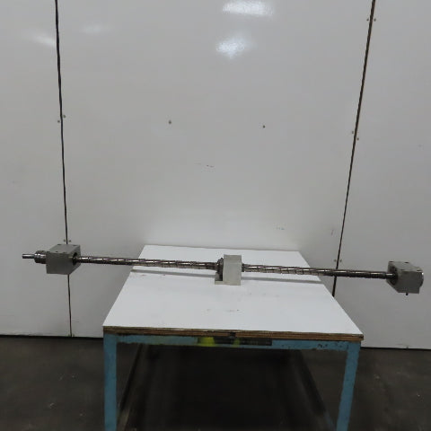 Cincinnati 40mm  Laser Cutter Ball Screw Assembly From a Model 2000C 85" OAL