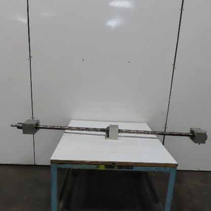 Cincinnati 40mm  Laser Cutter Ball Screw Assembly From a Model 2000C 85" OAL