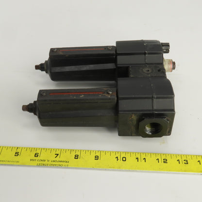 Excelon L74M-3AP-QDN Pneumatic Lubricator & F74G-4AN-AD3 Filter Assembly 250 PSI