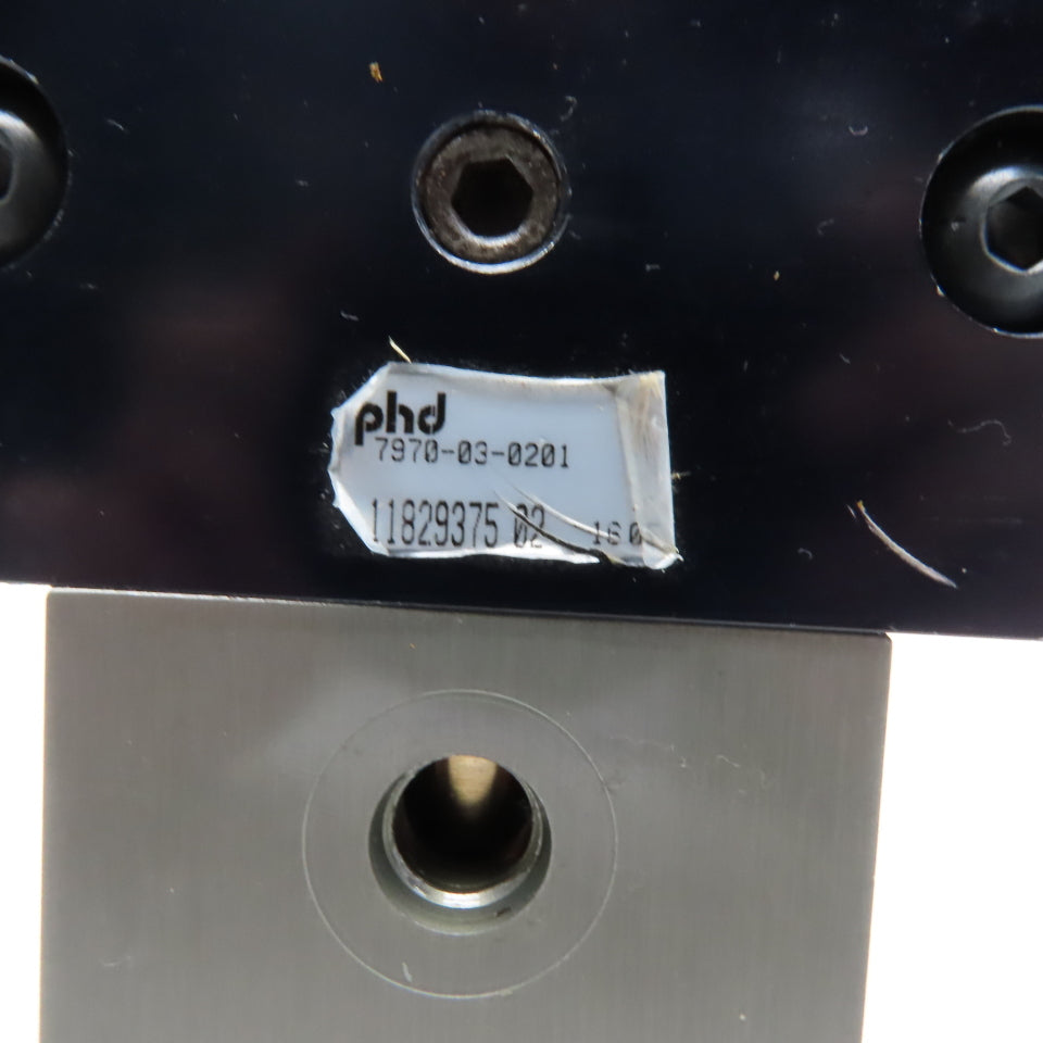 PHD 7970-03-0201 Pneumatic Parallel Gripper Pick And Place Hand 1" Stroke