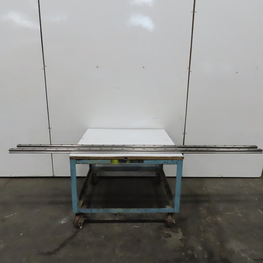 Linear Bearing Profile Rails 96-3/4" x 45mm Wide  x 38mm Tall Lot/2