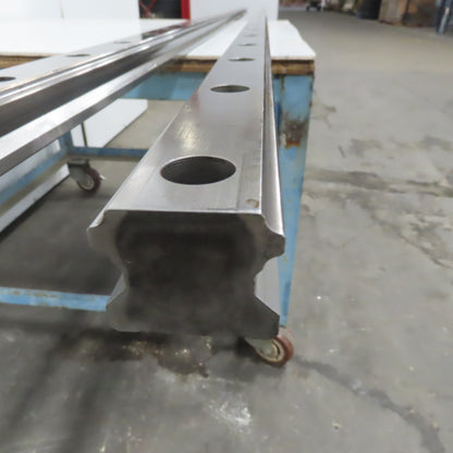 Linear Bearing Profile Rails 96-3/4" x 45mm Wide  x 38mm Tall Lot/2