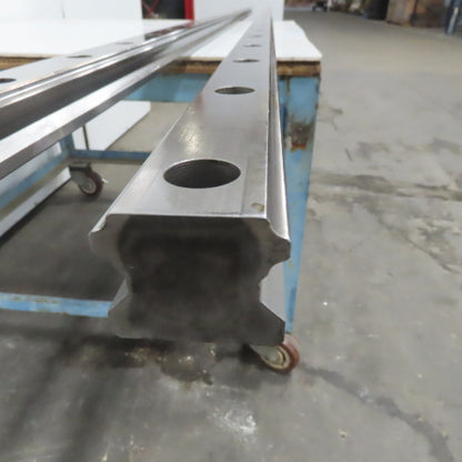 Linear Bearing Profile Rails 96-3/4" x 45mm Wide  x 38mm Tall Lot/2