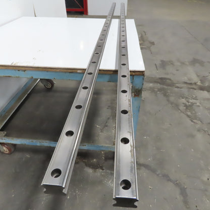 Linear Bearing Profile Rails 96-3/4" x 45mm Wide  x 38mm Tall Lot/2