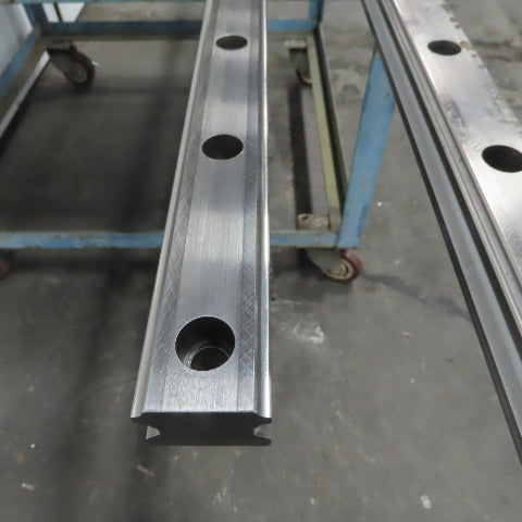 Linear Bearing Profile Rails 96-3/4" x 45mm Wide  x 38mm Tall Lot/2