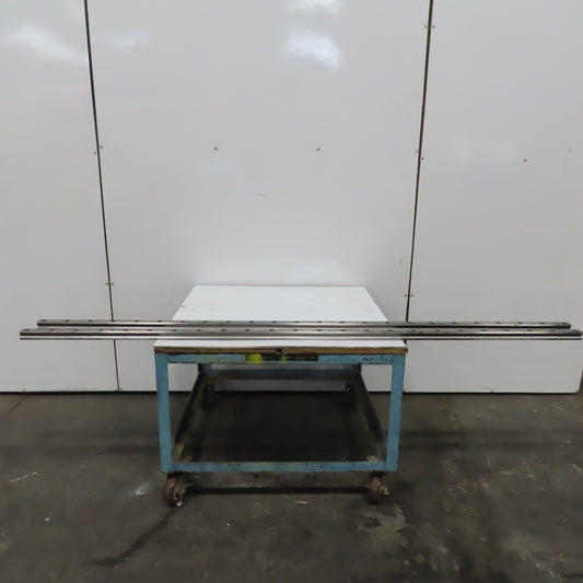 Linear Bearing Profile Rails 96-3/4" x 45mm Wide  x 38mm Tall Lot/2