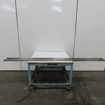 Linear Bearing Profile Rails 96-3/4" x 45mm Wide  x 38mm Tall Lot/2
