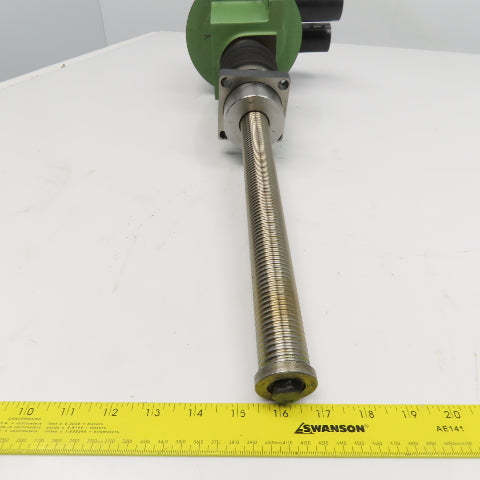AGIE Agiecut 100 X-Axis Ball Screw Ball Nut Motor Assembly 300mm Travel