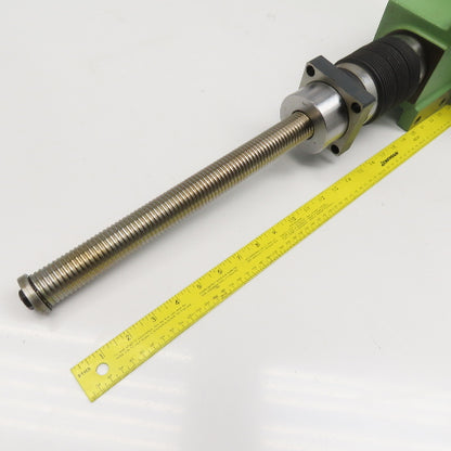 AGIE Agiecut 100 X-Axis Ball Screw Ball Nut Motor Assembly 300mm Travel