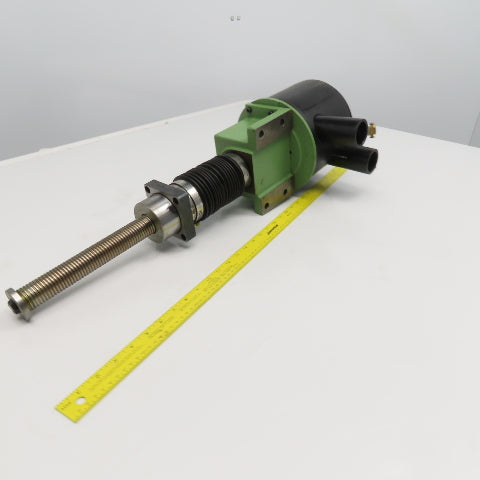 AGIE Agiecut 100 Y-Axis Ball Screw Ball Nut Motor Assembly 200mm Travel