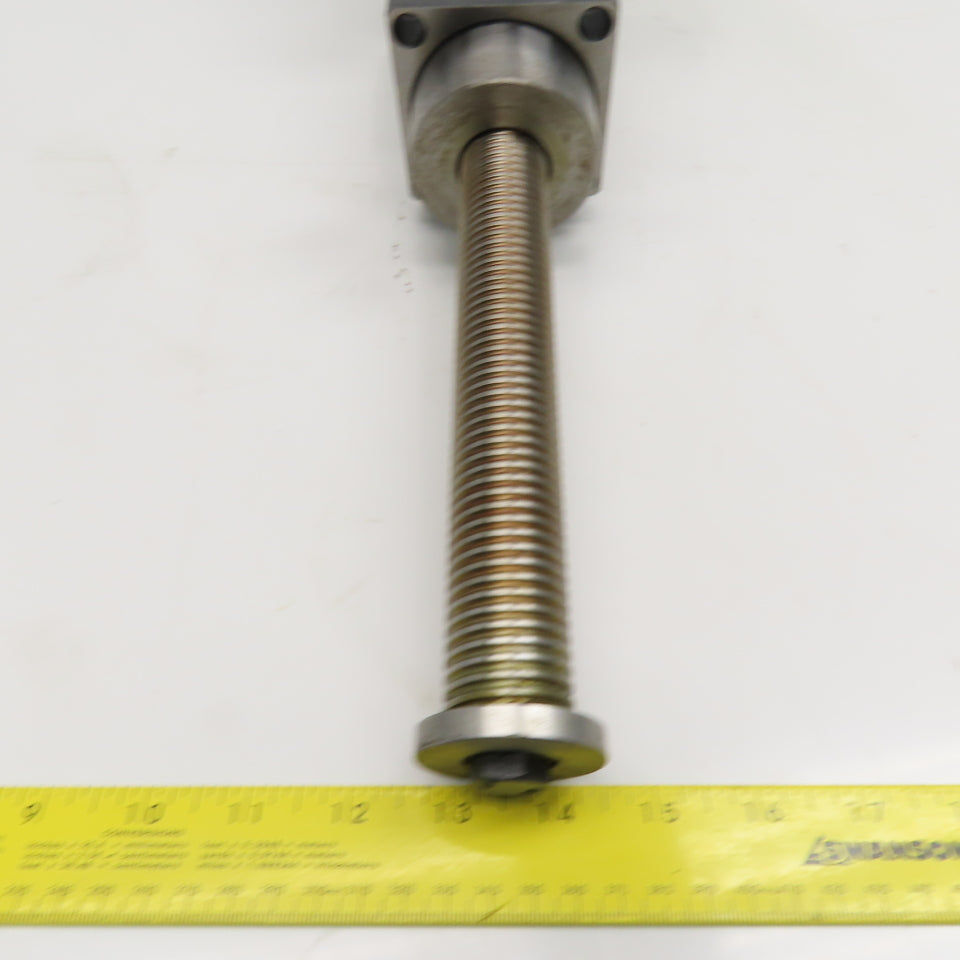AGIE Agiecut 100 Y-Axis Ball Screw Ball Nut Motor Assembly 200mm Travel
