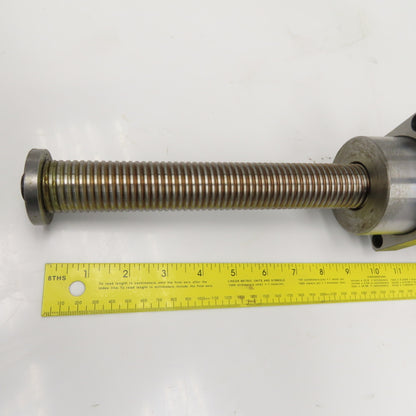 AGIE Agiecut 100 Y-Axis Ball Screw Ball Nut Motor Assembly 200mm Travel