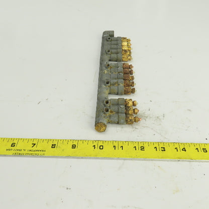Chiba Style 345 Piston Oil Distributor Block 13 Position