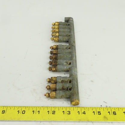 Chiba Style 345 Piston Oil Distributor Block 13 Position