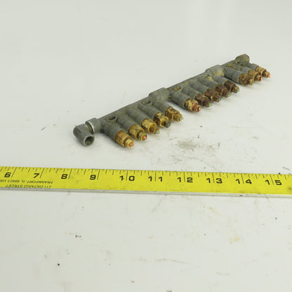 Chiba Style 345 Piston Oil Distributor Block 13 Position