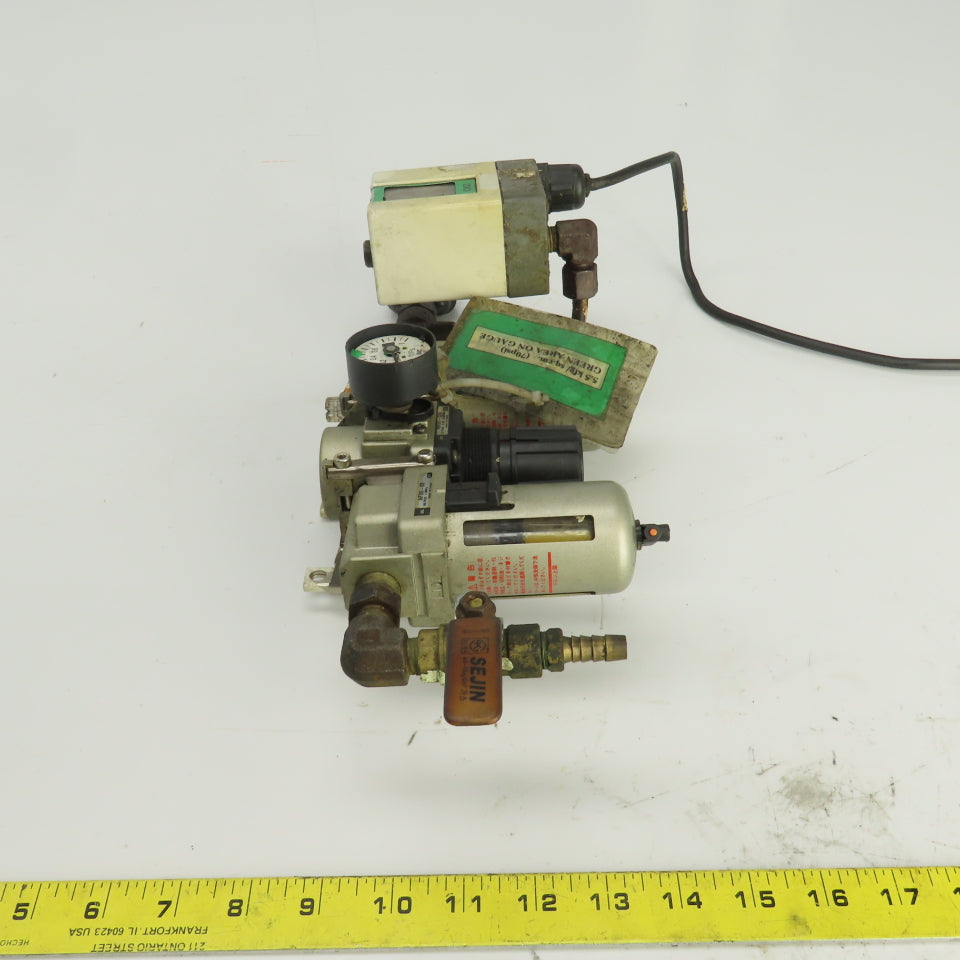 SMC AF30-03 / AR30-03G Pneumatic Filter Regulator Assy 1.0MPa From Doosan 4020
