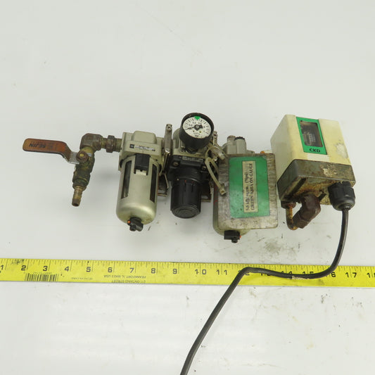 SMC AF30-03 / AR30-03G Pneumatic Filter Regulator Assy 1.0MPa From Doosan 4020