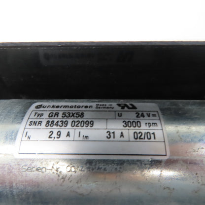 AGIE Agiecut 100 EDM Wire Feed Spool Motor Assembly
